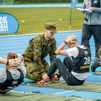 NATO test Kalevi staadion 27.09.2023. Foto Markus Johann Viil 20. pilt