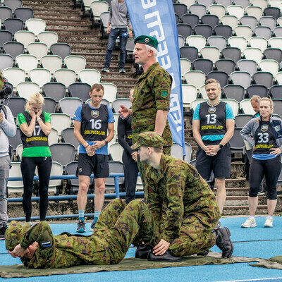 NATO test Kalevi staadion 27.09.2023. Foto Markus Johann Viil 18. pilt