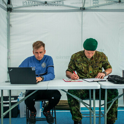 NATO test Kalevi staadion 27.09.2023. Foto Markus Johann Viil 8. pilt